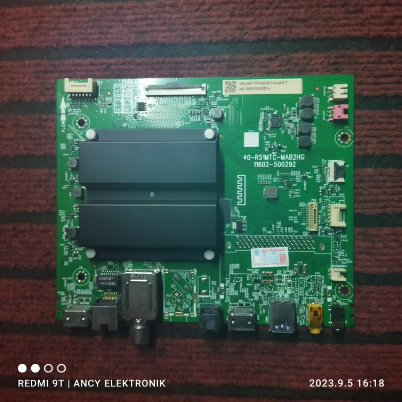 MB MAINBOARD TV TCL ANDROID 43Q725