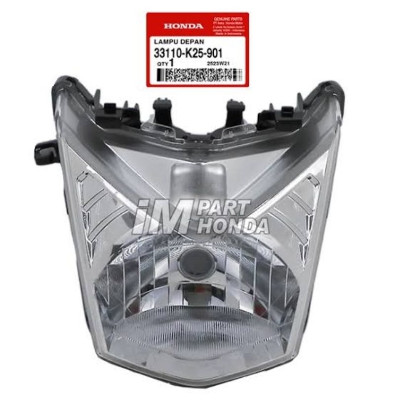 33110-K25-901 Reflektor Beat Fi Lampu Depan Beat FI ORI AHM