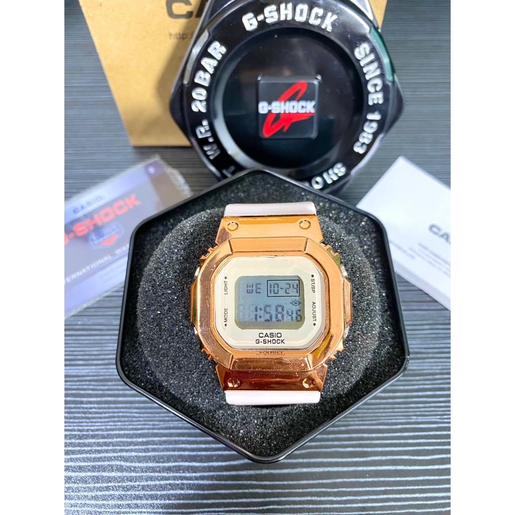 [FULL SET] Jam Tangan Wanita G-Shock GMS 5600 Digital Rubber Tahan Air Bisa Dibawa Berenang