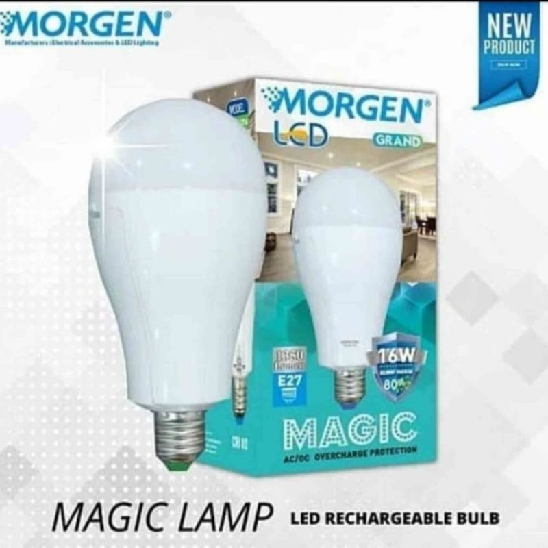 Lampu Emergency Morgen 16w, Led Magic Morgen 16w