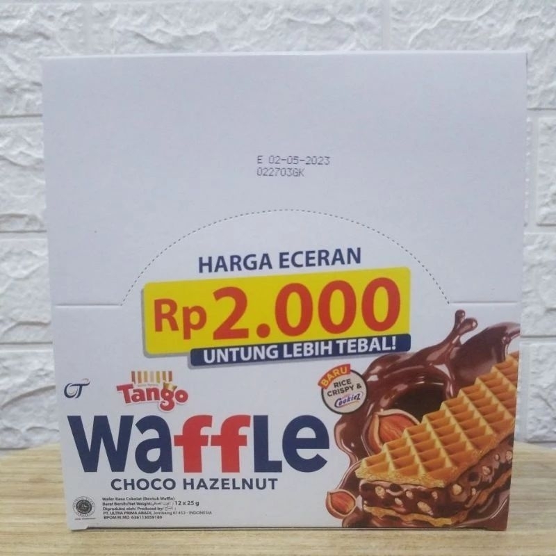 

TANGO WAFFLE 1 BOX ISI 12 PCS