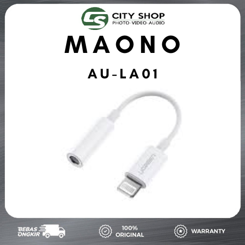 MAONO AU-LA01 USB LIGHTNING TRRS AUDIO