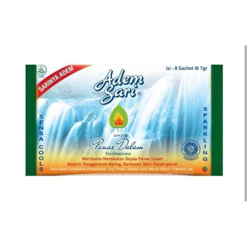 

Adem sari panas dalam (8sachet/pack)