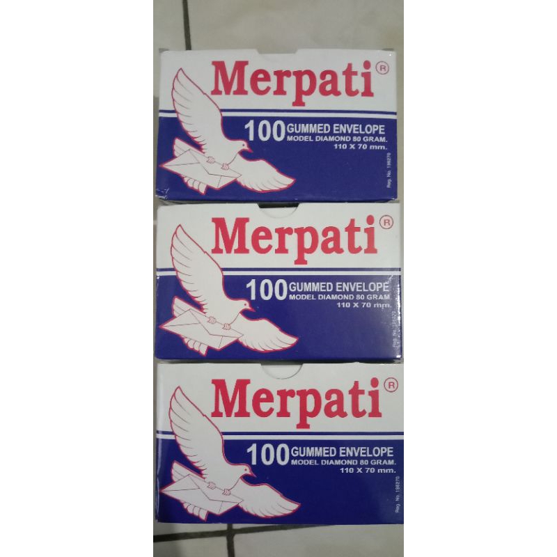 

Amplop Merpati Kecil isi 100 Pcs