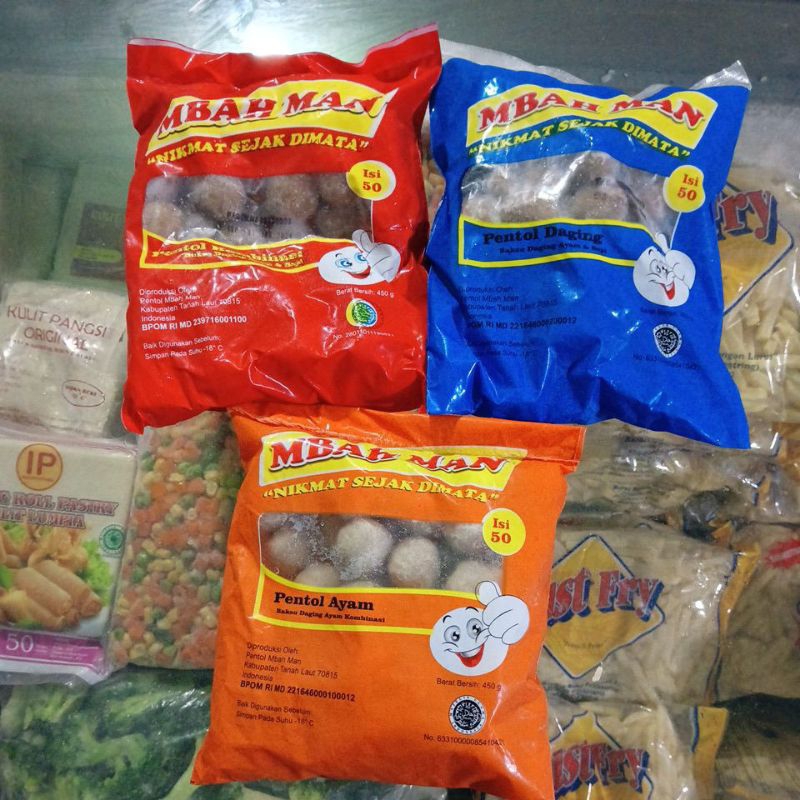 

BAKSO MBAH MAN KOMBINASI/AYAM/SAPI 500GRM