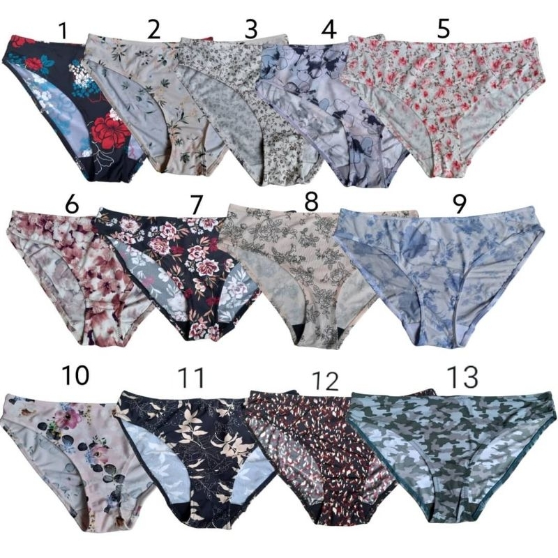 Panty Rheto Print nylon
