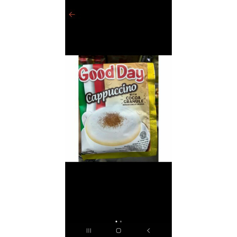 

good day capucino isi 10