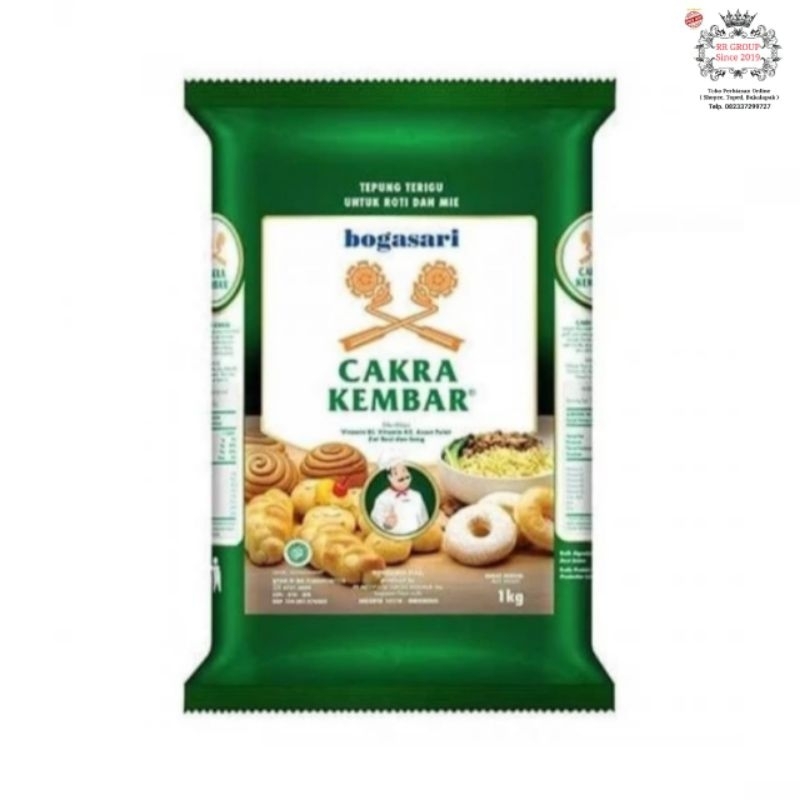 

Tepung Terigu Cakra Kembar 1kg