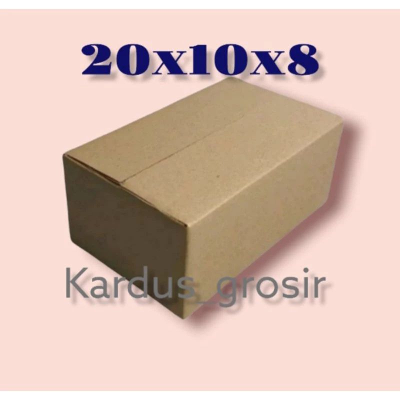 

kardus 20x10x8 cm