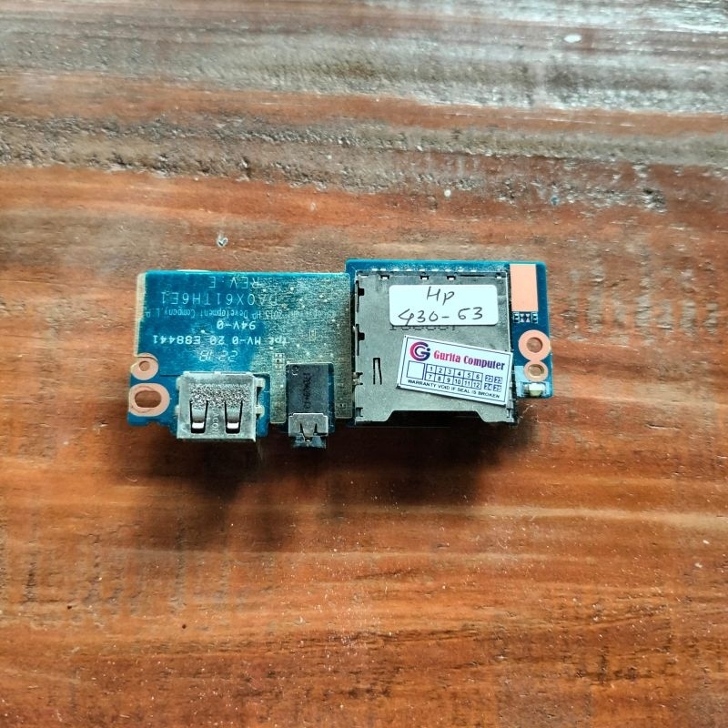 USB board hp 430 g3