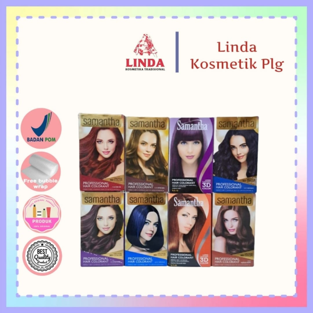 Samantha professional hair colorant / pewarna rambut