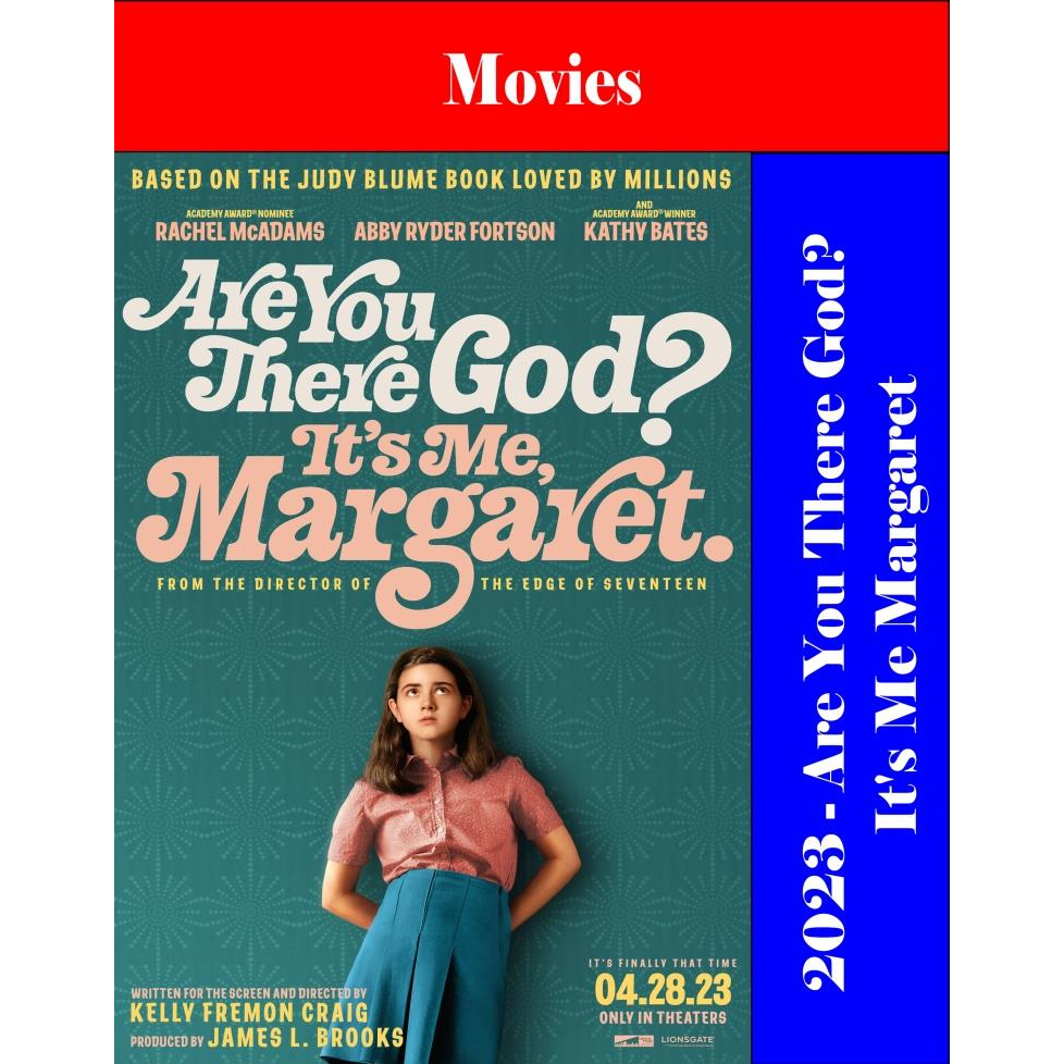 DVD - Are You There God It's Me Margaret (2023)