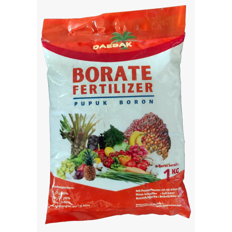 pupuk/pupuk borate/ boron/ 1kg/ pupuk murah/ pupuk original