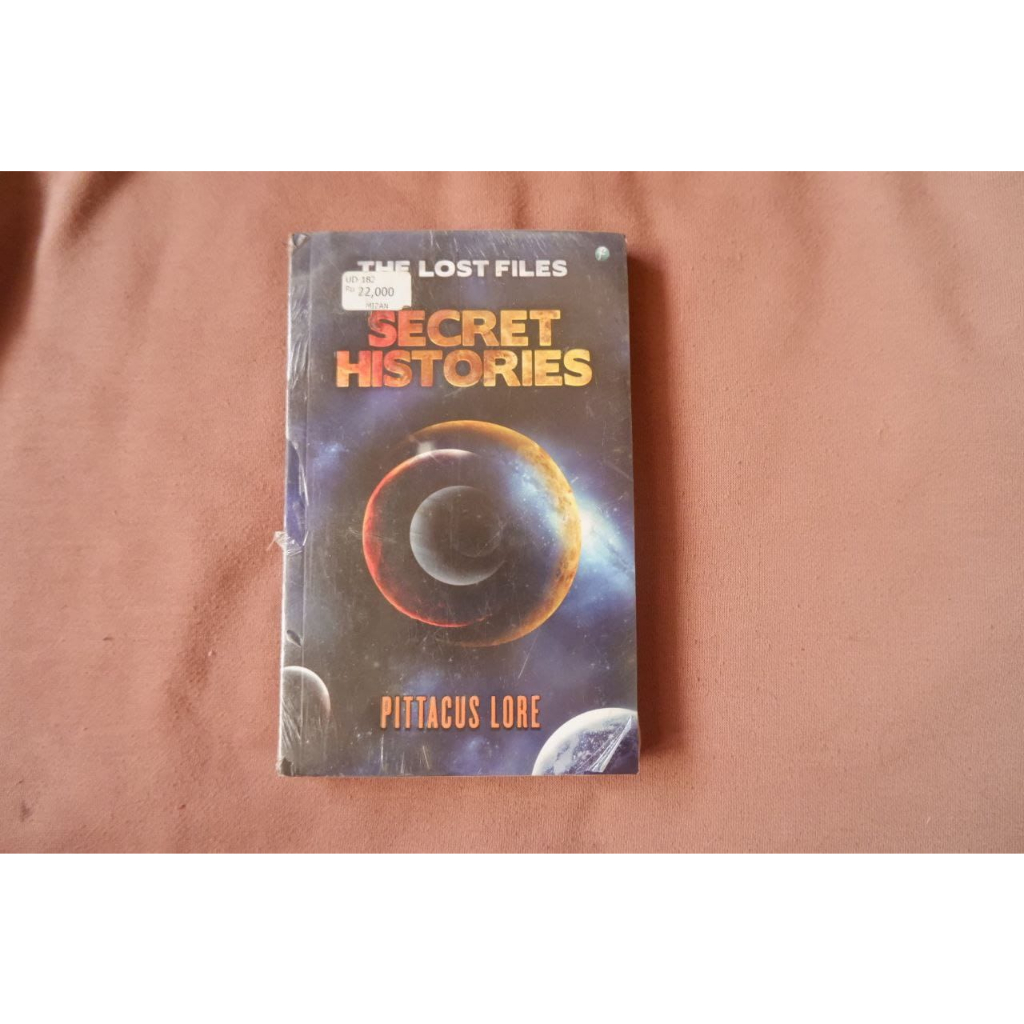 NOVEL THE LOST FILES SECRET HISTORIES (INDONESIA)BY PITTACUS LORE ORI