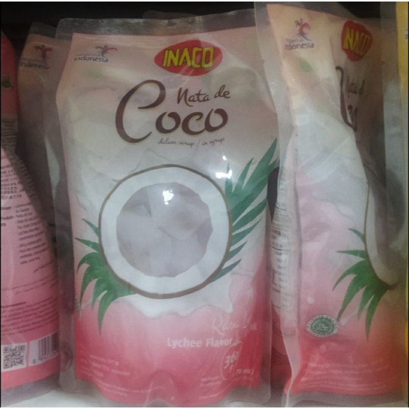 

inaco nata de coco vanilla lychee manggo cocopandan strawberry