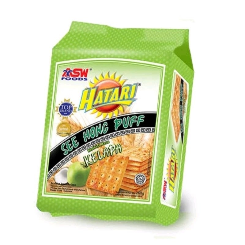 

Hatari See Hong Puff Malkist Crackers Kelapa