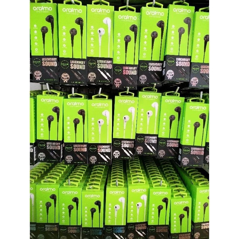 earphone headset handsfree ORAIMO oep-e21 pure bass 3.5mm