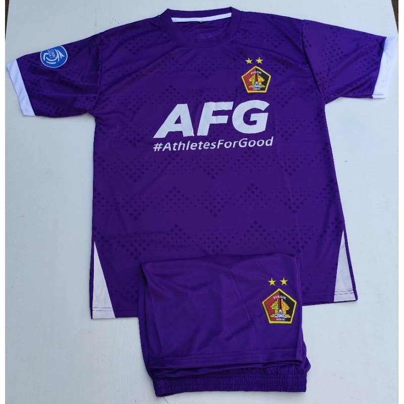 Setelan Jersey Persik Kediri Home 2022-2023