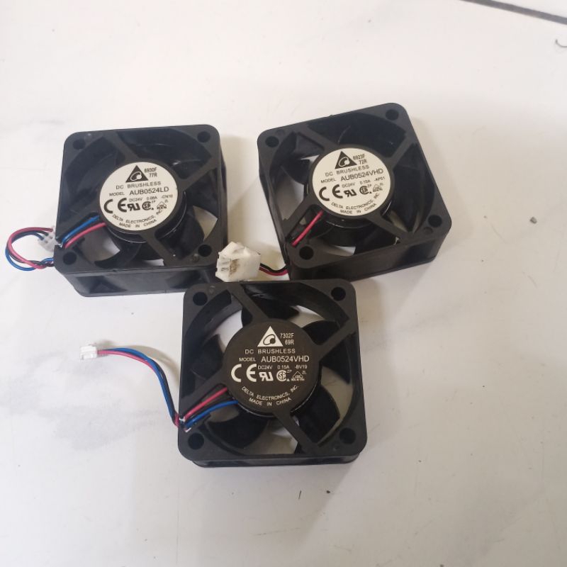 Kipas fan Delta AUB0524 /24volt 0,15amper 5x5x2cm