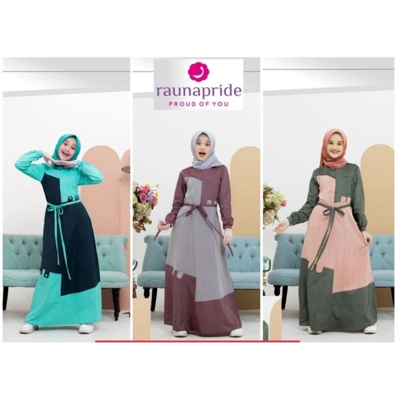 Cuci Gudang RAUNA "Gamis Remaja RGR-21"