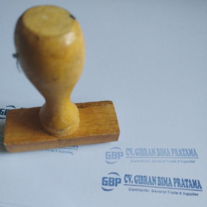

Stempel Kayu Persegi Panjang