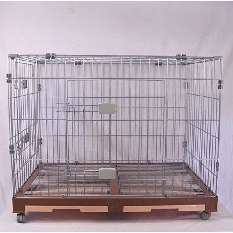 Octagon D-600 Kandang Anjing Dog Cage Roda 90x60xT: 72cm - D600