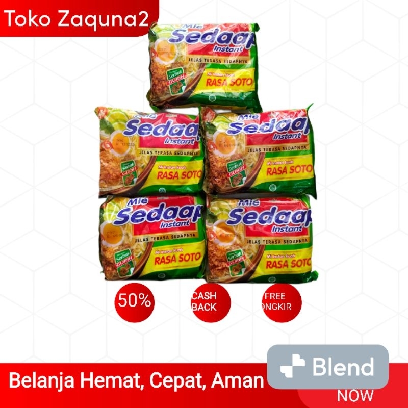 

(5Pcs) Sedaap Kuah Soto Ayam Instant