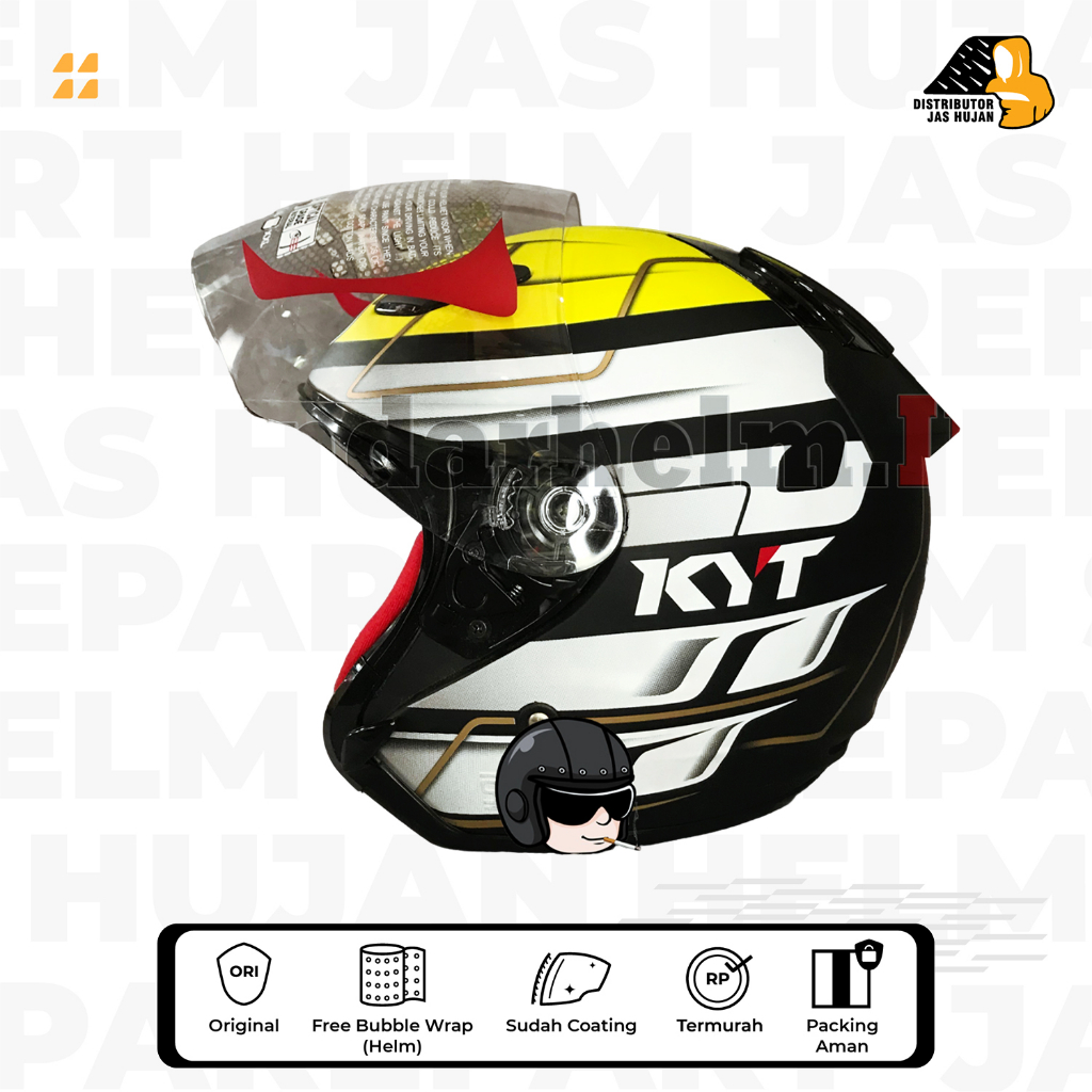 Helm Kyt Dj Maru MOTIF #13 KYT DJ MARU SERI 13