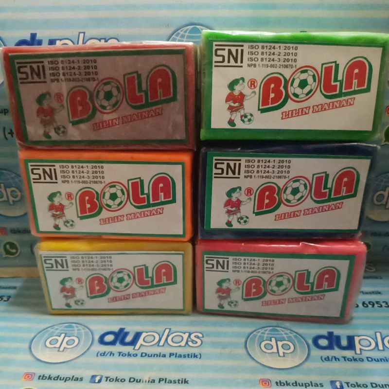 Lilin Mainan Besar Cap Bola / Lilin Bola Mainan