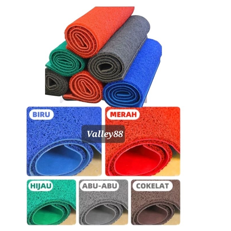 keset karpet PVC mie/keset bihun meteran/keset mie tebal