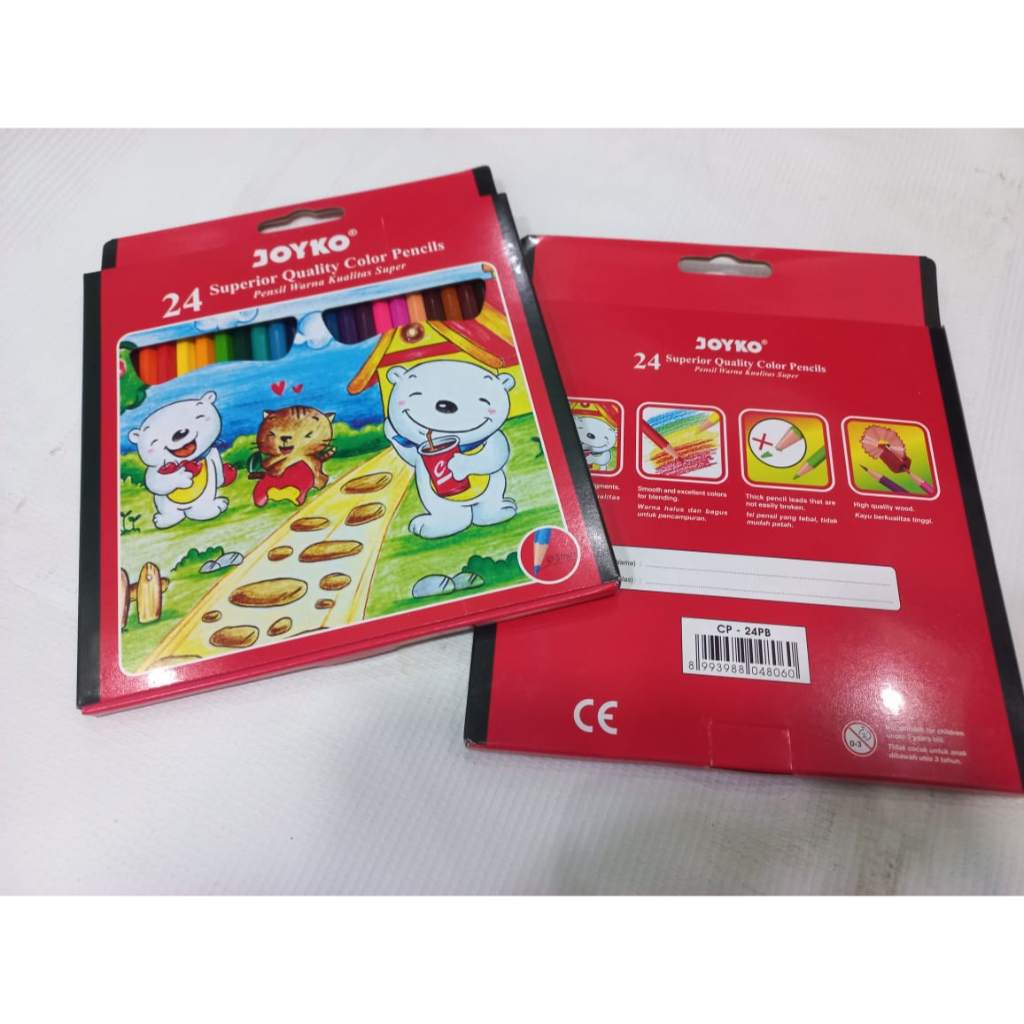 

PROMO PENSIL WARNA JOYKO ISI 24 BUAH