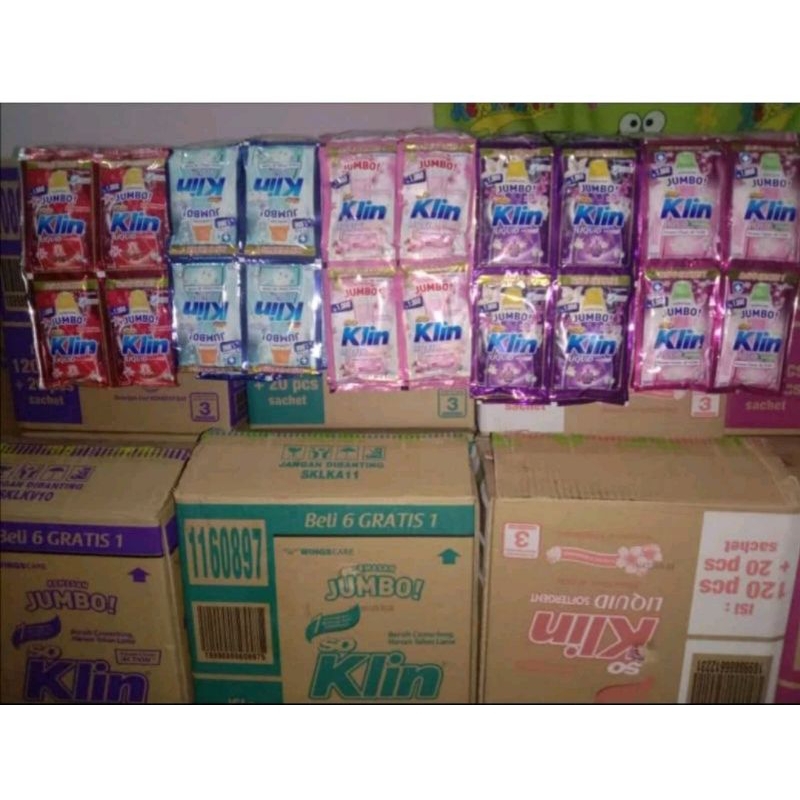 SOKLIN CAIR / SOKLIN LIQUID JUMBO 48ml 1 Renceng 7 Sachet