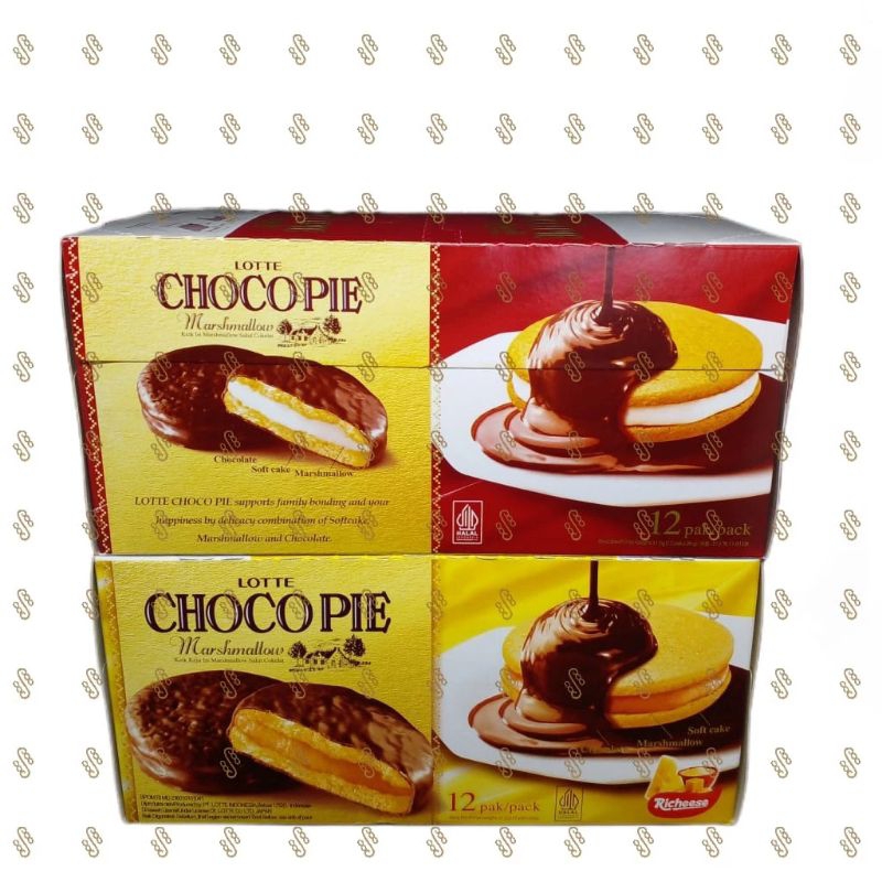 

Chocopie all varian isi 12 pcs