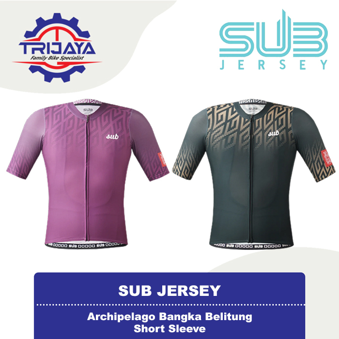 SUB Jersey Archipelago Bangka Belitung Short Sleeve Jersey Sepeda