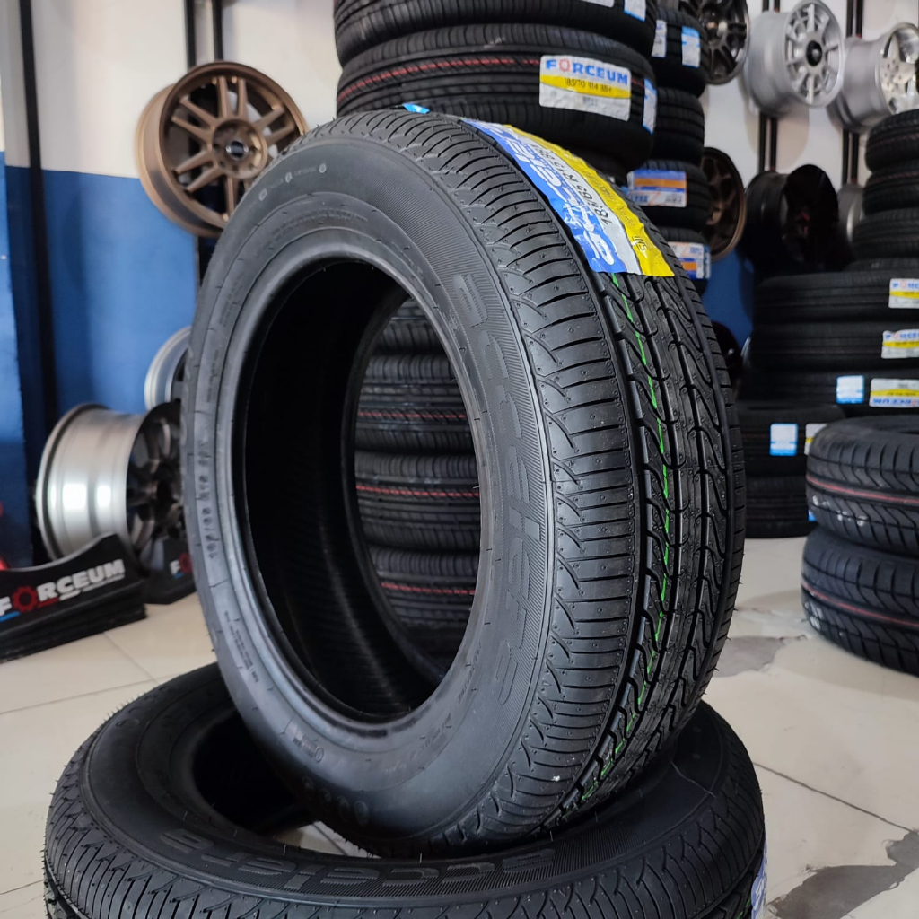 Ban Velg Mobil Standar ring 14 Murah FORCEUM ECOSA 195 70 R14 Gratis Pentil Tubeless Baru