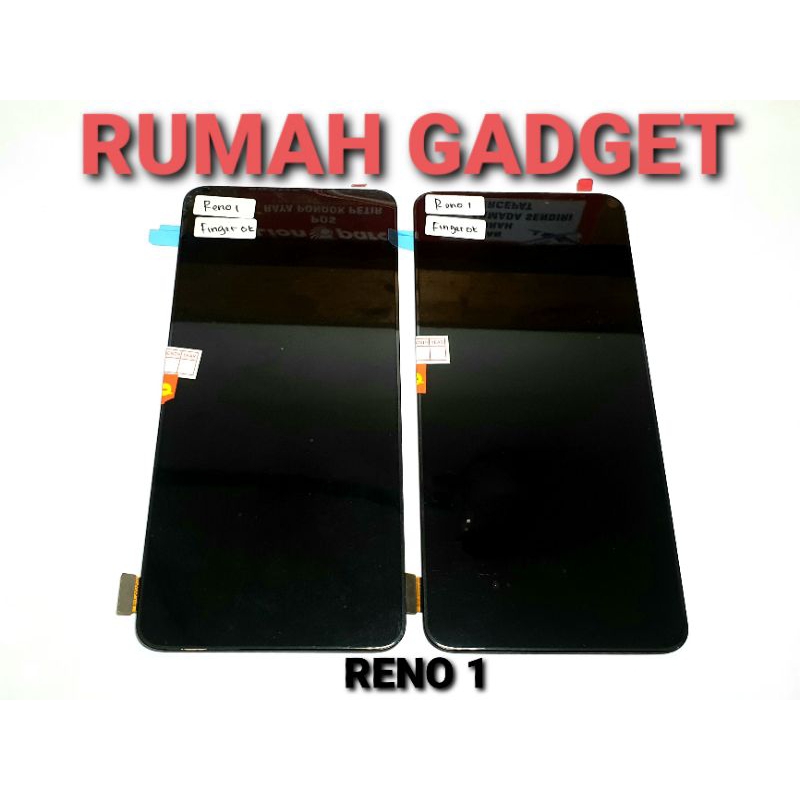 LCD OPPO RENO 1 RENO 2 FULLSET TOUCHSCREEN FINGERPRINT OK/NOT FINGERPRINT