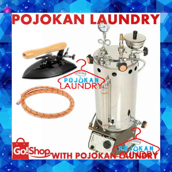 Nagamoto 15 Liter/ Nagamoto GB 17/Setrika Uap Nagamoto 15 Liter/Tabung Setrika Uap Otomatis Nagamoto