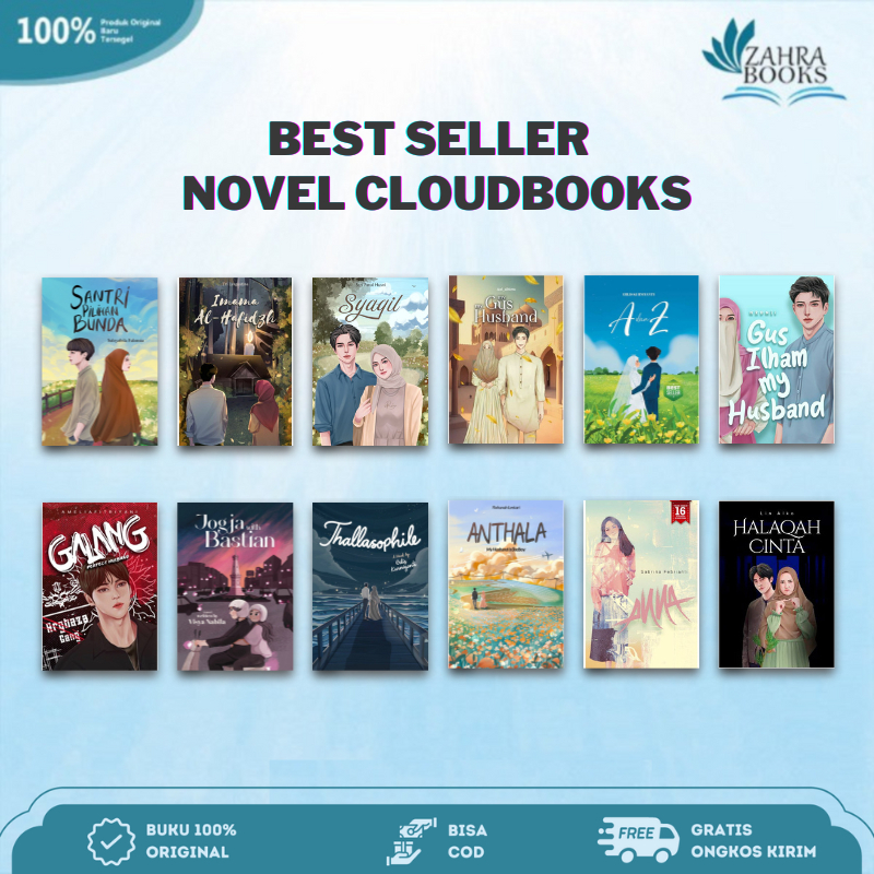 NOVEL BEST SELLER CLOUDBOOKS - NIKOLA MALDINI IMAMA AL-HAFIDZ SYAQIL MARRIAGE TRIAL LOFARSA HARDES G