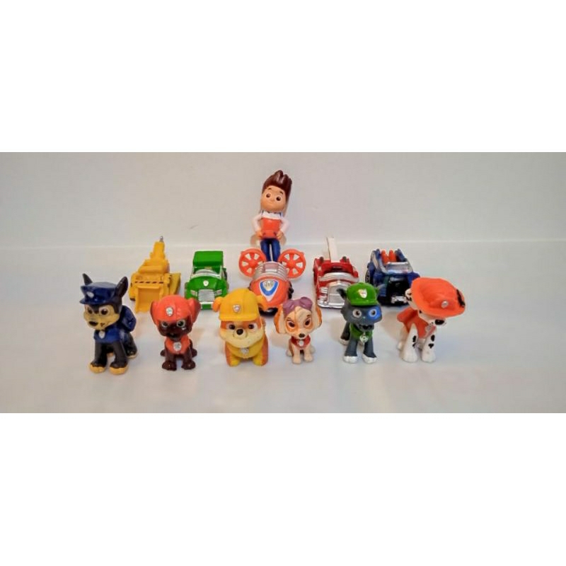 Paw Patrol Figure/ Mainan Paw Patrol Action Figure / topper kertas paw patrol