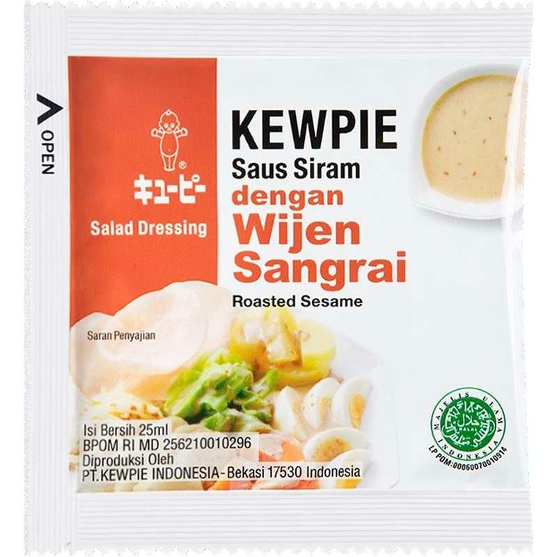 

Kewpie Wijen Sangrai / Roasted Sesame Sachet 10 pcs | 25 ml