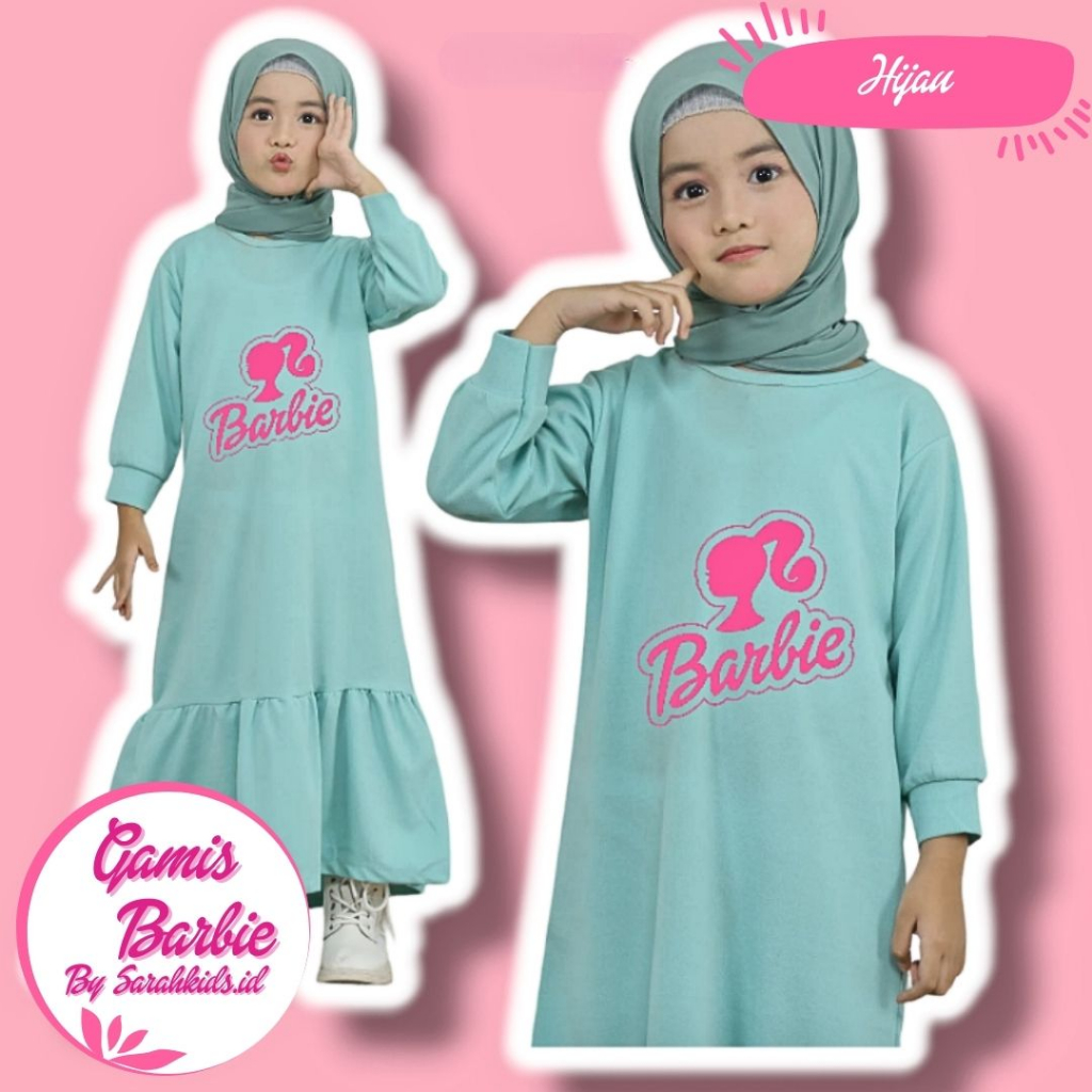 Gamis Berbie Sarah Kids