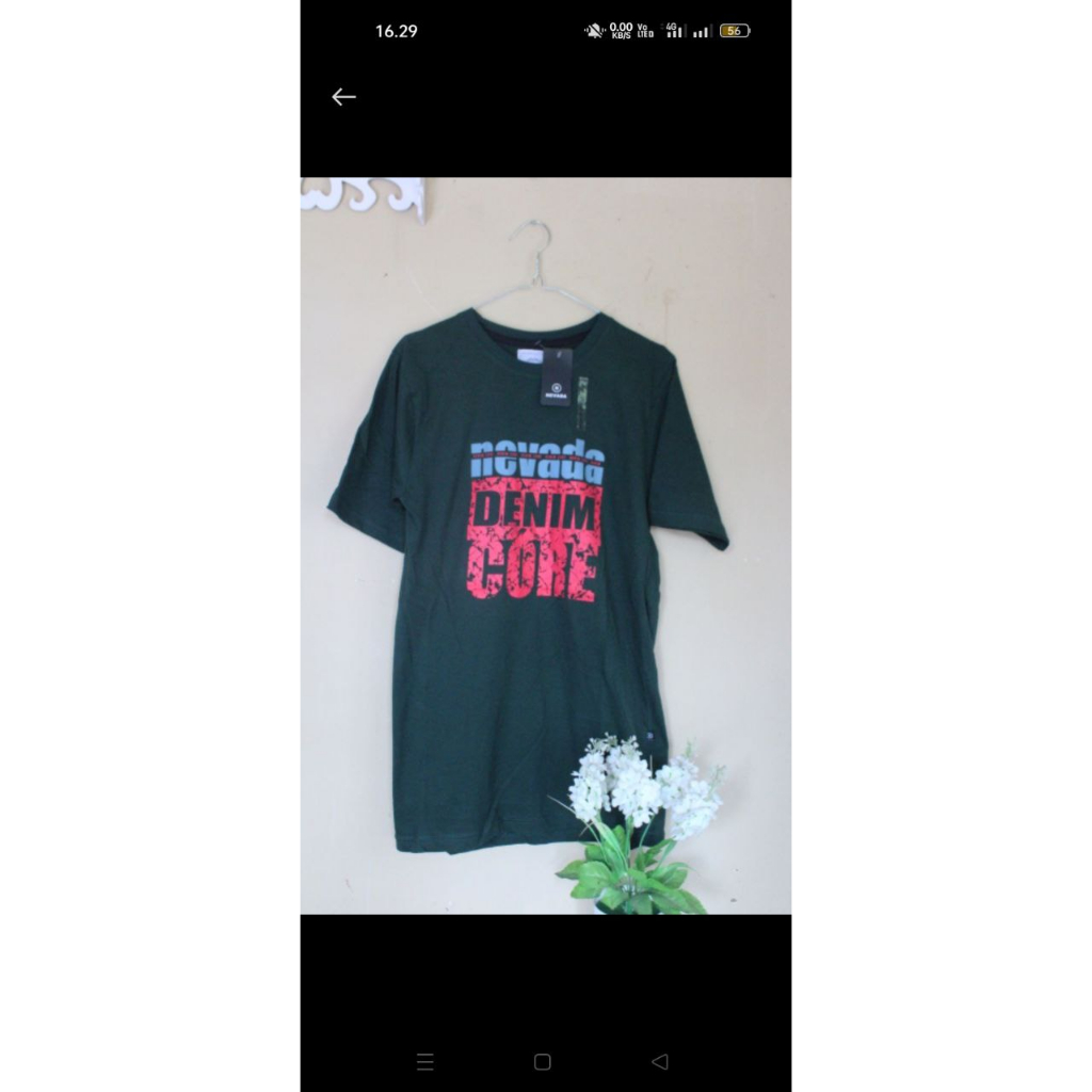 kaos cotton combed20s