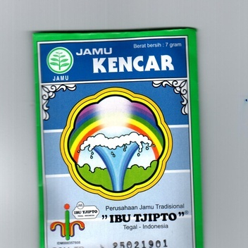 

KENCAR 1 PACK ISI 10 - JAMU TRADISIONAL IBU TJIPTO