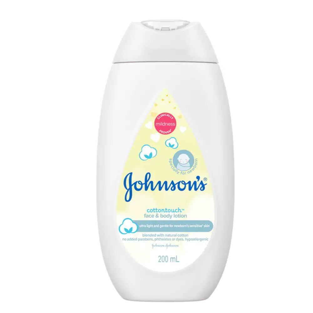 Johnson's Cotton Touch Face and Body Lotion