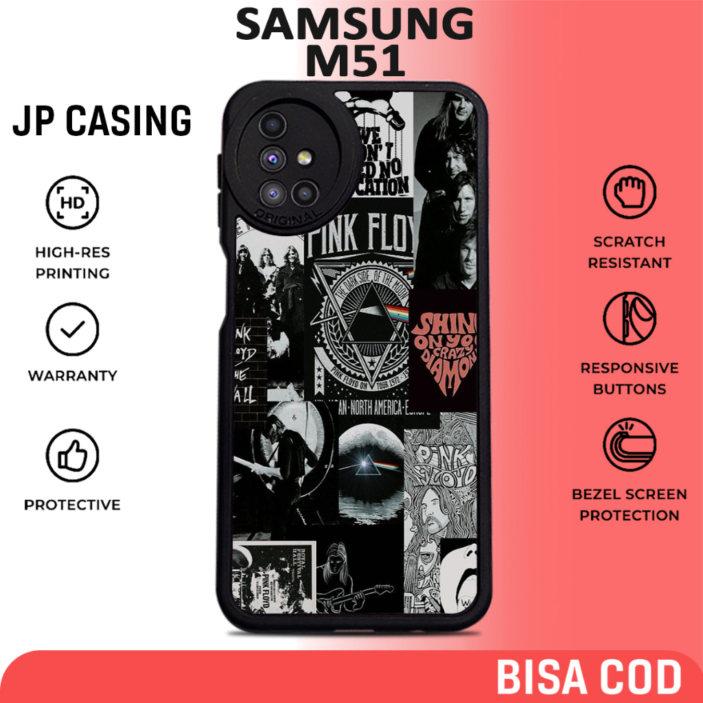 Case Samsung M51 [ BAND 04 ] Casing Samsung M51 Hardcase Softcase Premium Glossy