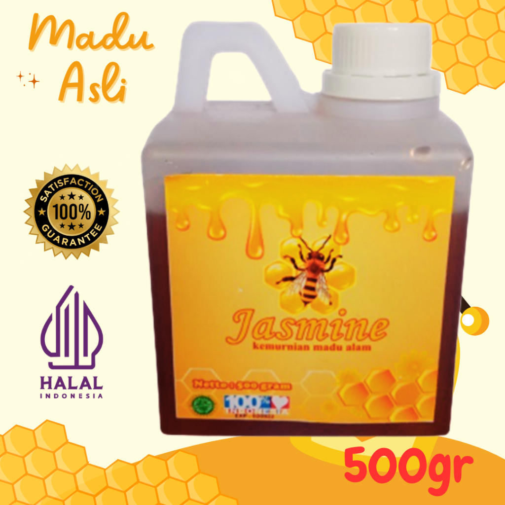 

Madu Asli Madu Murni Hutan 500gr Asli & Murni 100% Madu Jasmine Multiflora Nusantara - 1 Pcs