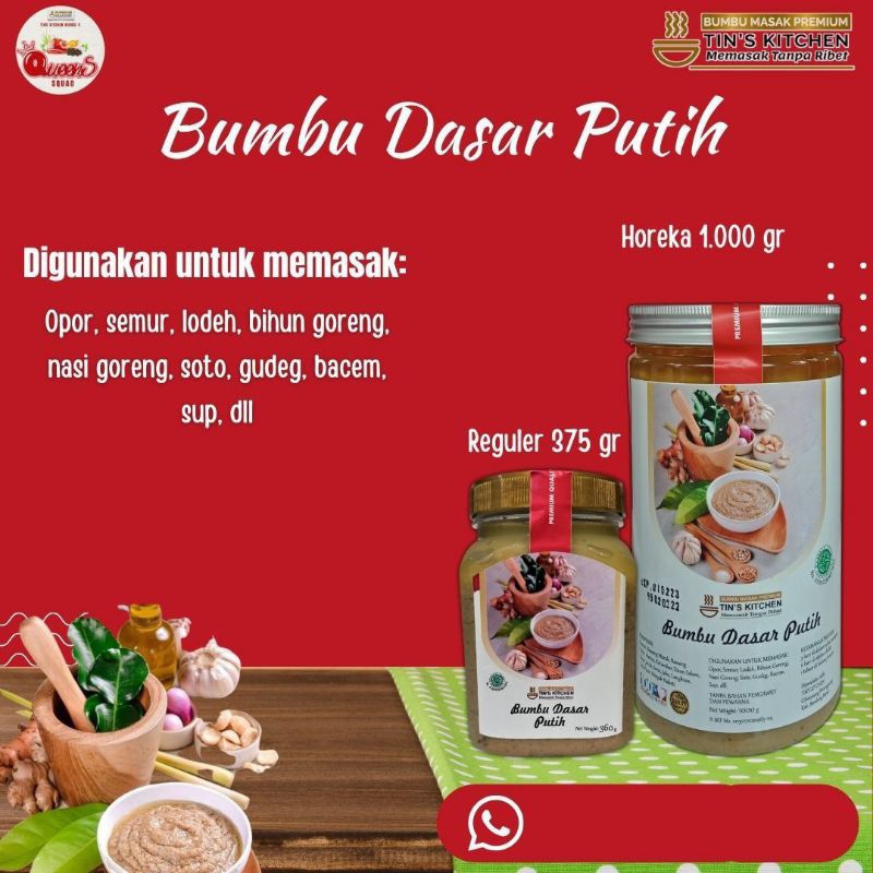 

Bumbu Dasar Putih Tins Kitchen