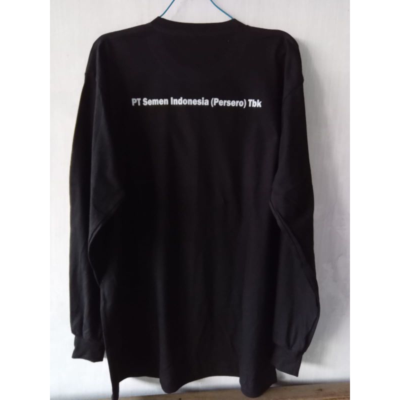 T-SHIRT KAOS LENGAN PANJANG PT SEMEN INDONESIA PERSERO