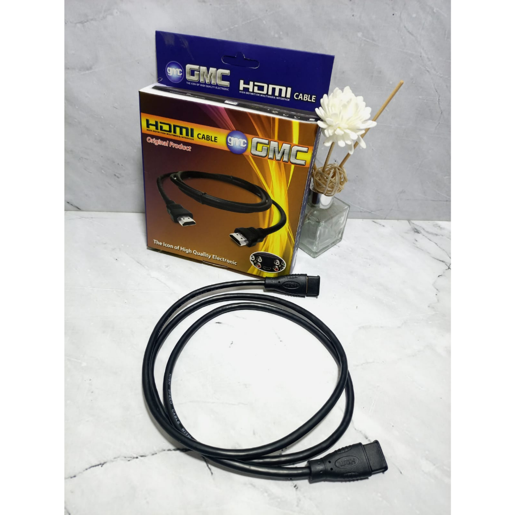 KABEL HDMI GMC / HDMI ke HDMI / Panjang 1.2m