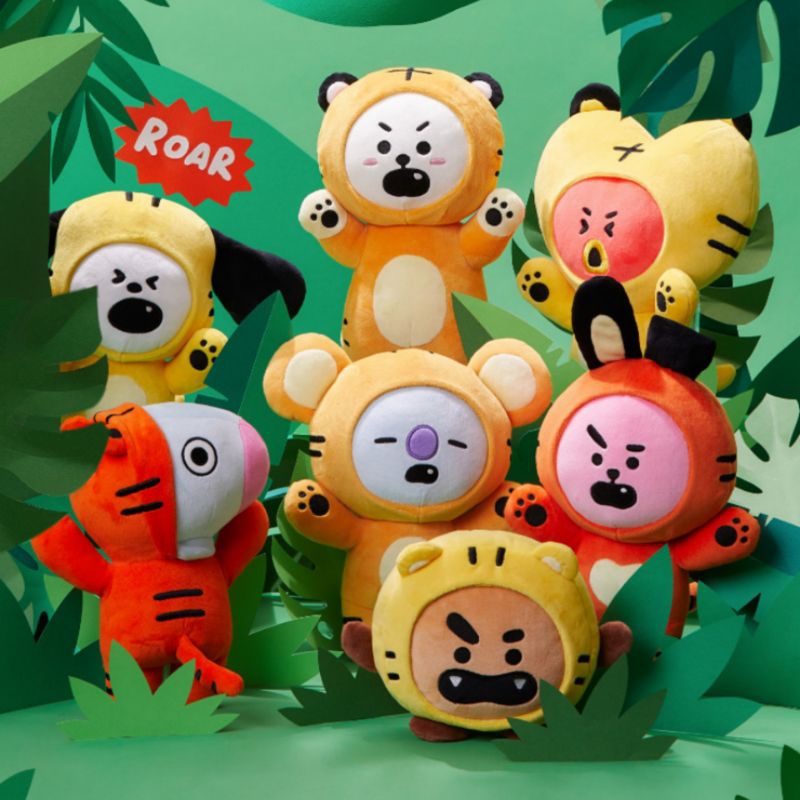 BT21 TIGER STANDING DOLL